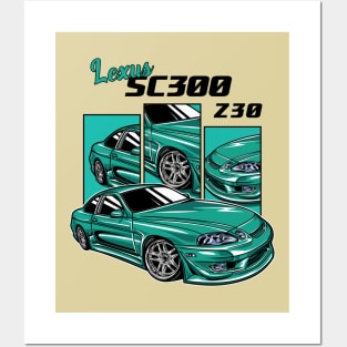 Lexus SC300 Posters and Art